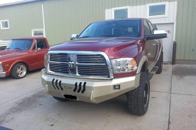 Throttle Down Kustoms Bu1017d Dodge Ram 2500/3500 2010-2019 Front Bumper 1
