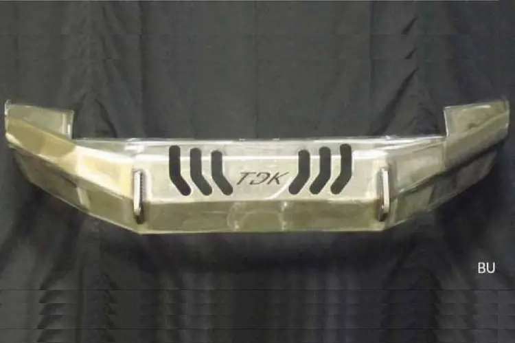 Throttle Down Kustoms Bu9298f Ford F250/F350 Superduty 1992-1998 Front Bumper 1