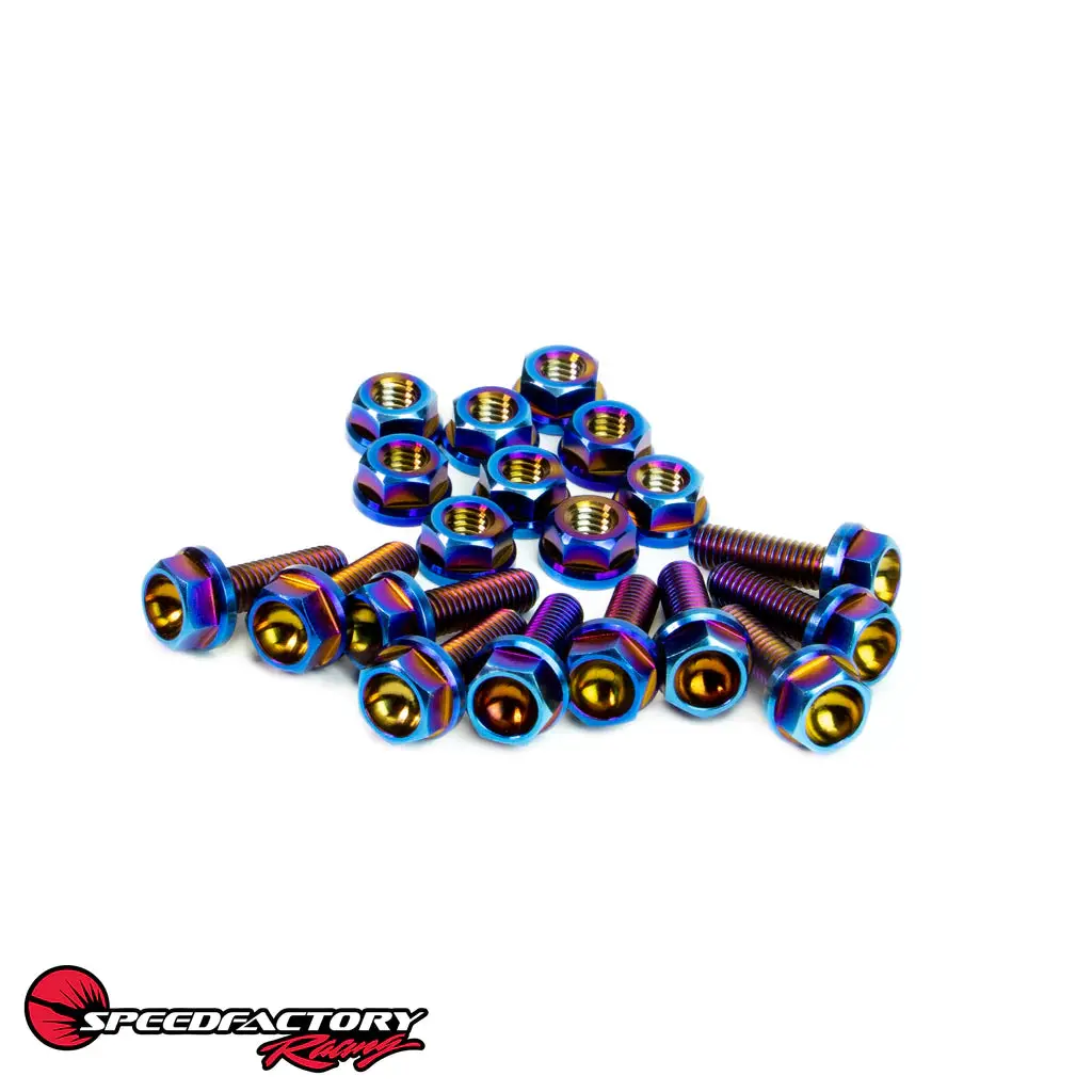 Speedfactory Racing Titanium Oil Pan Hardware Kit - B/D/F/H-Series Applications 1