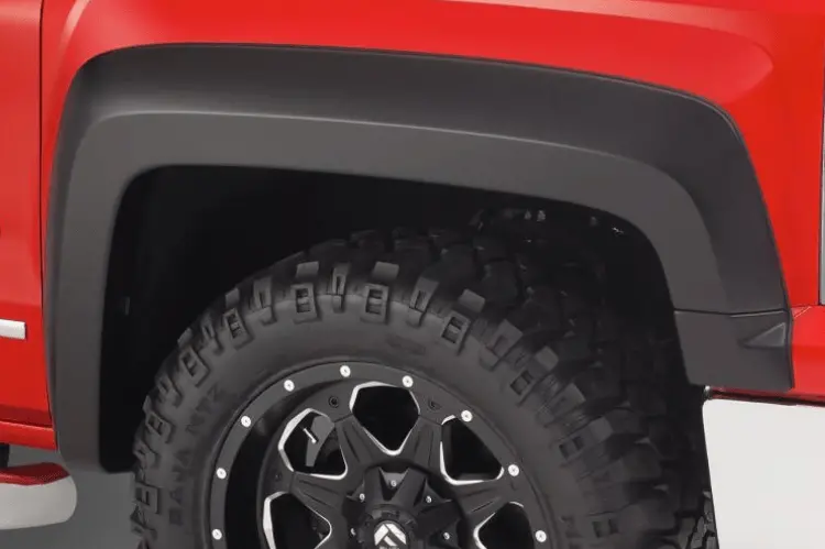 Bushwacker 40964-02 Chevy Silverado 2500Hd/3500Hd 2015-2019 4Pc Extend-A-Fender Style Fender Flares 1