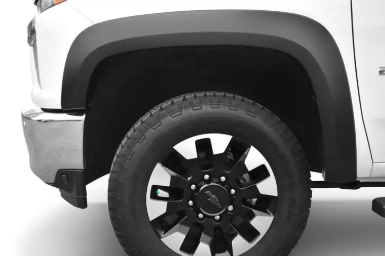Bushwacker 40986-02 Chevy Silverado 2500Hd/3500Hd 2020-2023 4Pc Extend-A-Fender Style Fender Flares 1