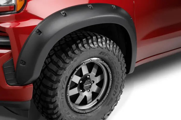 Bushwacker 48111-08 Chevy Silverado 2500Hd/3500Hd 2015-2019 4Pc Forge Style Fender Flares 1
