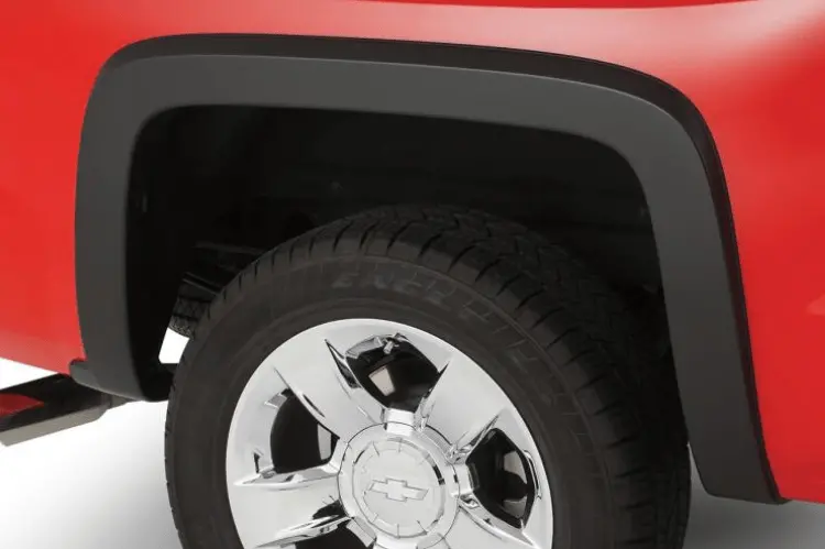 Bushwacker 40114-02 Chevy Silverado 2500Hd/3500Hd 2015-2019 2Pc Rear Oe-Style Fender Flares 1