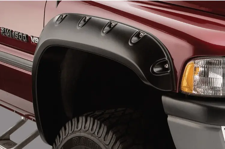 Bushwacker 50017-02 Dodge Ram 2500/3500 2003-2009 2Pc Front Pocket Style Fender Flares (Also Fits Dodge Ram 1500) 1