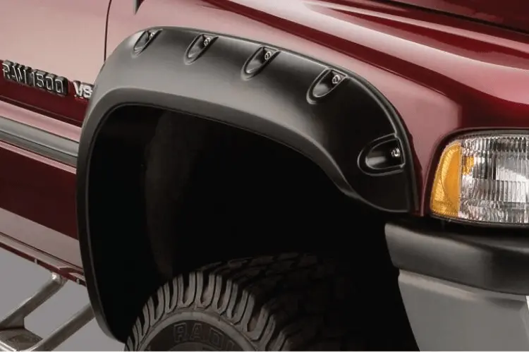 Bushwacker 50908-02 Dodge Ram 2500/3500 1994-2002 4Pc Pocket Style Fender Flares 1