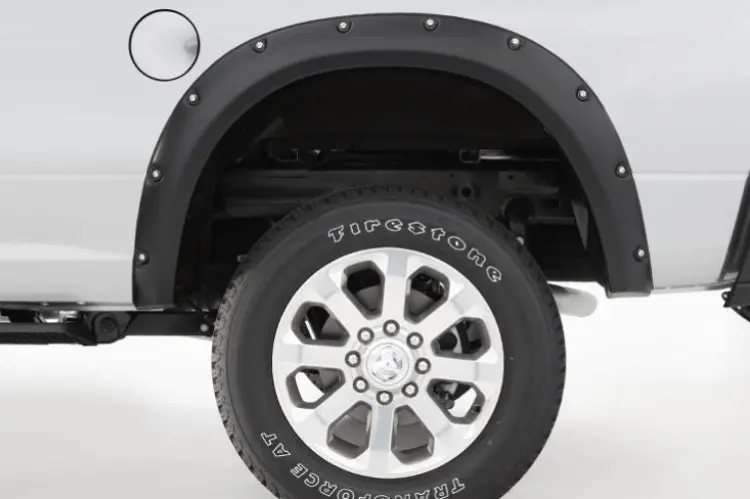 Bushwacker 50047-02 Dodge Ram 2500/3500 2010-2018 2Pc Front Pocket Style Fender Flares 1
