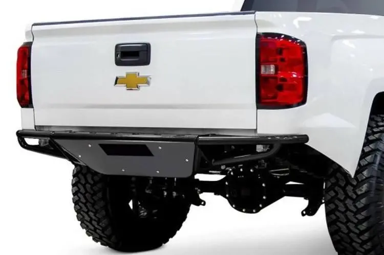N-Fab C14rbs-H-Tx Chevy Silverado 1500 2014-2017 Rbs Rear Bumper With Skid Plate 1