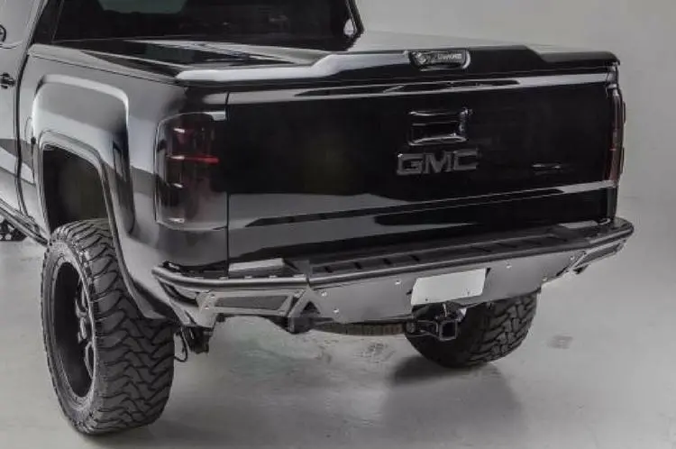 N-Fab C14rbs-H Chevy Silverado 1500 2014-2018 Rbs Rear Bumper With Skid Plate 1