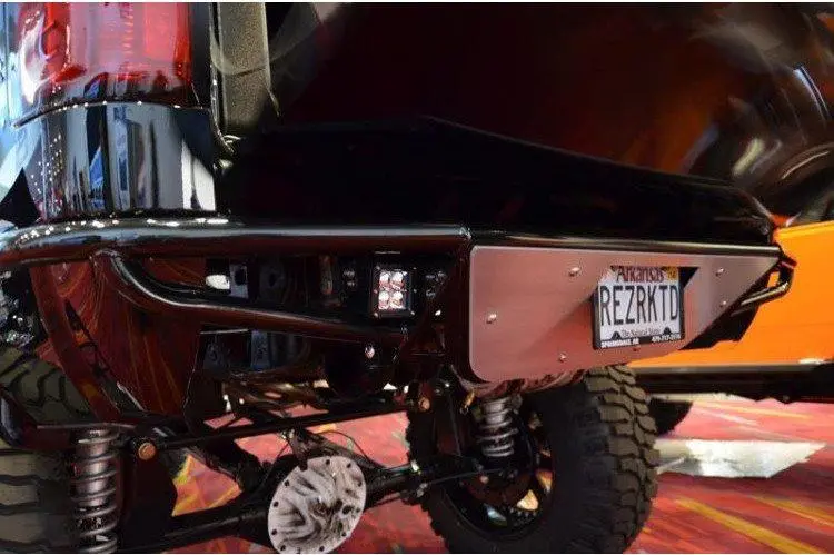 N-Fab C14rbs Chevy Silverado 1500 2014-2018 Rbs Rear Bumper With Skid Plate 1