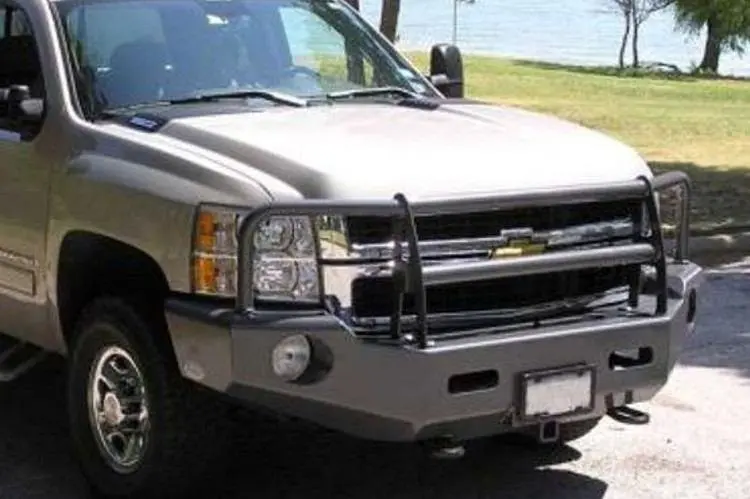 Buckstop C7cls Chevy Silverado 2500/3500 2007-2010 Classic 1 Front Bumper Winch Ready With Tow Hooks 1