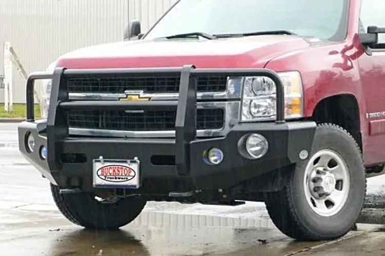 Buckstop C7ob Chevy Silverado 2500/3500 2007-2010 Outback Front Bumper Winch Ready With Tow Hooks 1