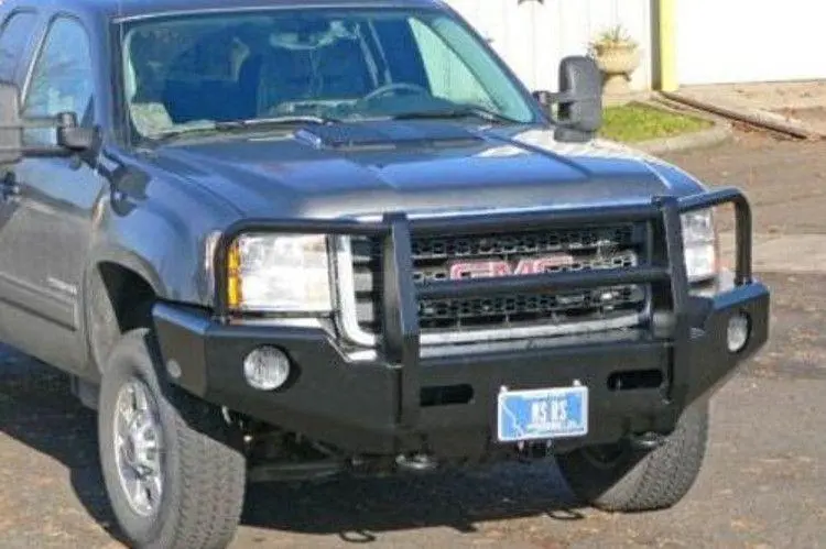 Buckstop C9ob Chevy Silverado 2500/3500 2011-2014 Outback Front Bumper Winch Ready With Tow Hooks 1