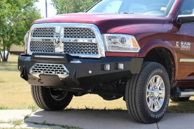 Throttle Down Kustoms Cbu1017d Dodge Ram 2500/3500 2010-2019 Cyclone Front Bumper 1