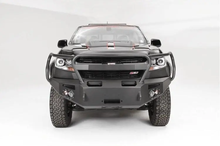 Fab Fours Cc15-H3350-1 Chevy Colorado 2015-2020 Premium Front Bumper Winch Ready With Full Guard (Does Not Fit Chevy Colorado Zr2) 1