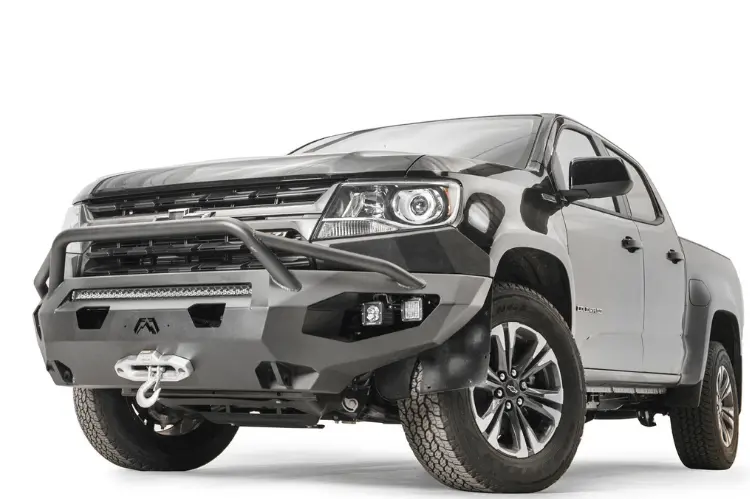 Fab Fours Cc21-X5152-1 Chevy Colorado 2021-2022 Matrix Front Bumper With Pre-Runner Guard (Not Zr2) 1