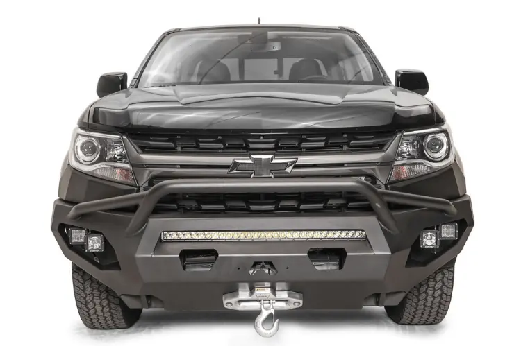 Fab Fours Cc21-X5152-1 Chevy Colorado 2021-2022 Matrix Front Bumper With Pre-Runner Guard (Not Zr2) 2