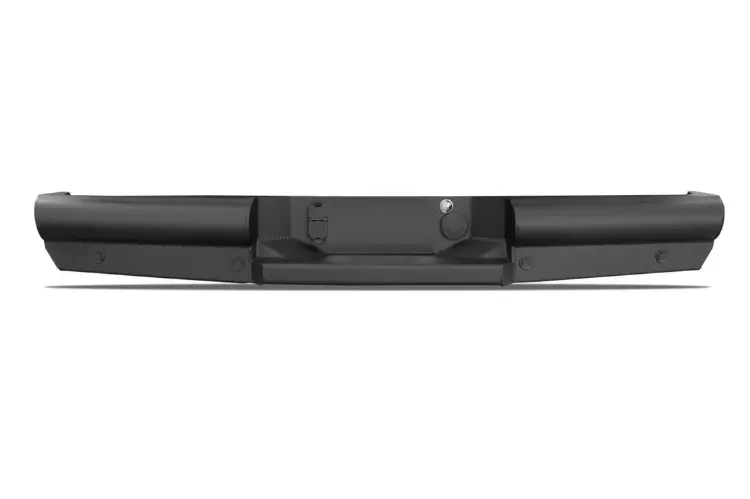 Fab Fours Black Steel Elite Rear Bumper 2007.5-2010 Chevy Silverado 2500/3500 Hd Ch08-U1450-1 1