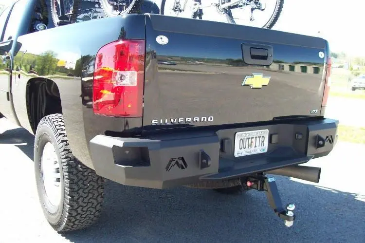 Fab Fours Ch08-W1450-1 Gmc Sierra 2500/3500 2007.5-2010 Premium Rear Bumper 1
