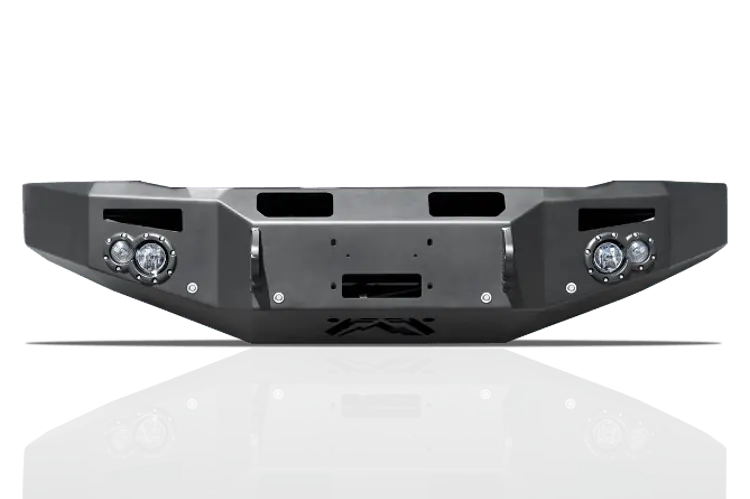 Fab Fours Ch14-C3051-1 Chevy Silverado 2500/3500 2015-2019 Premium Front Bumper Sensor Winch Ready No Guard 1