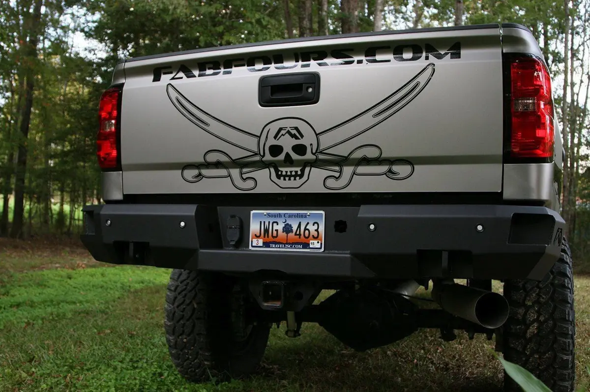 Fab Fours Ch14-W3051-1 Premium Rear Bumper Gmc Sierra 2500/3500 Hd 2015-2019 1