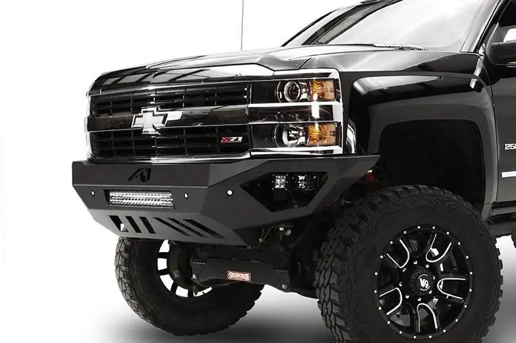 Fab Fours Ch15-V3051-1 Chevy Silverado 2500/3500 Hd 2015-2019 Vengeance Front Bumper No Guard With Sensor 1