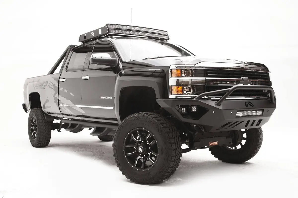 Fab Fours Vengeance Pre-Runner Front Bumper 2015-2019 Chevy Silverado 2500/3500 Hd Ch15-V3052-1 2