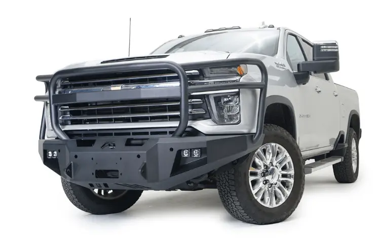 Fab Fours Ch20-A4950-1 Chevy Silverado 2500/3500 2020-2023 Premium Front Bumper Sensor Winch Ready With Full Guard 1