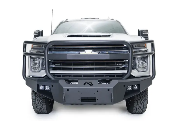Fab Fours Ch20-A4950-1 Chevy Silverado 2500/3500 2020-2023 Premium Front Bumper Sensor Winch Ready With Full Guard 2