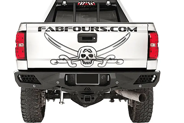 Fab Fours Ch20-E4951-1 Chevy Silverado 2500/3500 2020-2025 Vengeance Rear Bumper 1