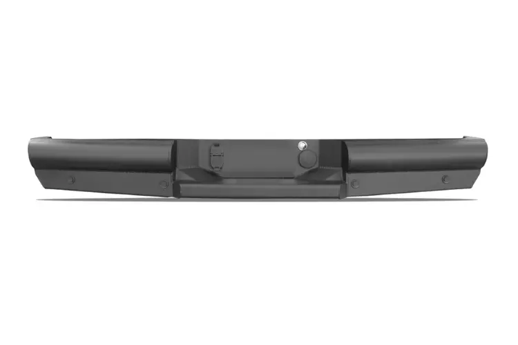 Fab Fours Ch20-U4950-1 Gmc Sierra 2500/3500 2020-2025 Black Steel Elite Rear Bumper 2