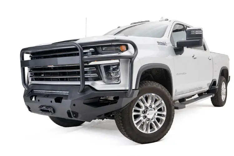 Fab Fours Ch20-X4950-1 Chevy Silverado 2500/3500 Hd 2020-2023 Matrix Front Bumper Winch Ready Full Guard 1