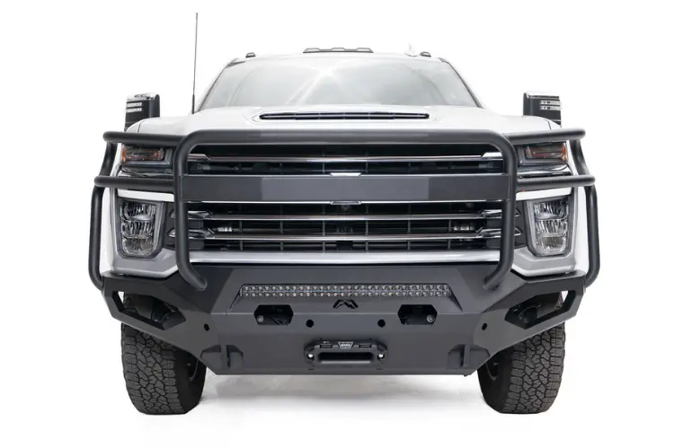 Fab Fours Ch20-X4950-1 Chevy Silverado 2500/3500 Hd 2020-2023 Matrix Front Bumper Winch Ready Full Guard 2