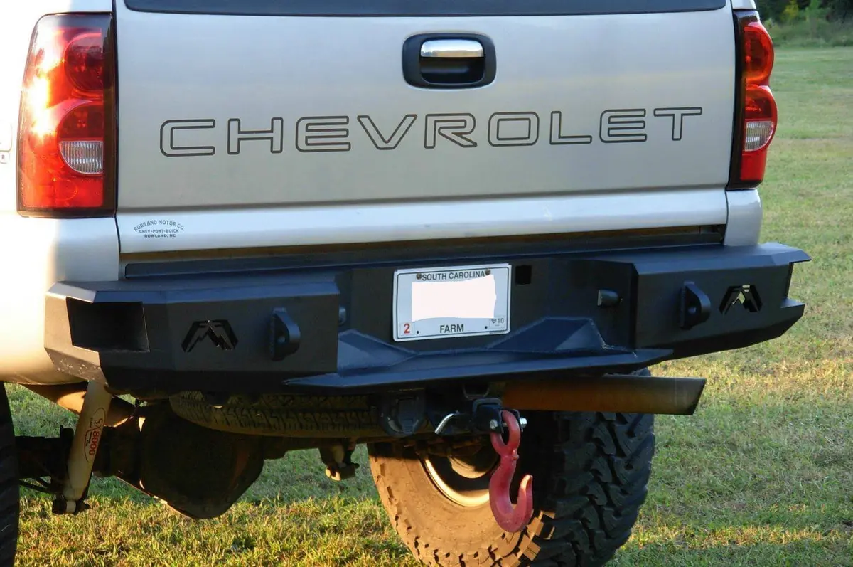 Fab Fours Ch99-W1250-1 Gmc Sierra 2500/3500 1999-2007 Premium Rear Bumper 1