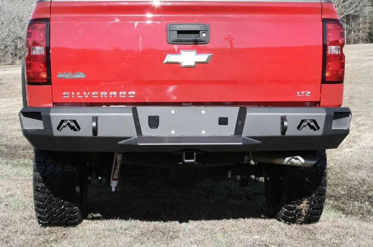 Fab Fours Premium Rear Bumper 2014-2018 Chevy Silverado 1500 Cs14-W3150-1 2