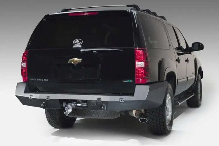 Fab Fours Cs15-W3551-1 Chevy Suburban Only 2015-2020 Premium Rear Bumper With Sensor 2