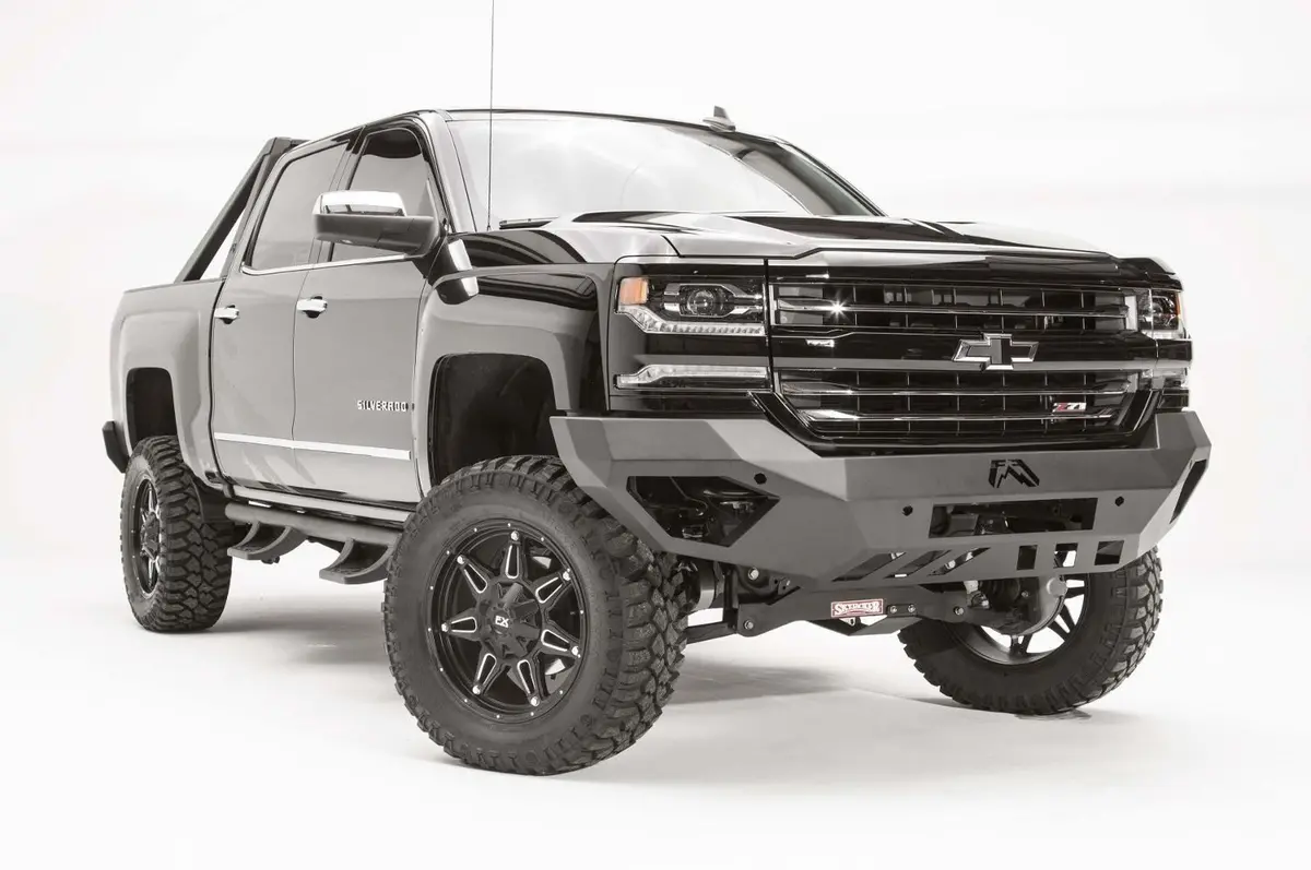 Fab Fours Vengeance Front Bumper No Guard Chevy Silverado 1500 2016-2018 Cs16-D3851-1 2