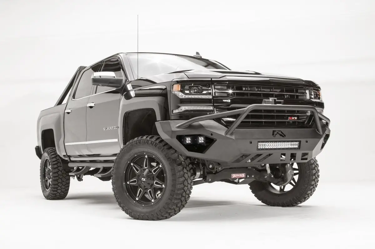 Fab Fours Vengeance Front Bumper Pre-Runner Guard Chevy Silverado 1500 2016-2018 Cs16-D3852-1 2