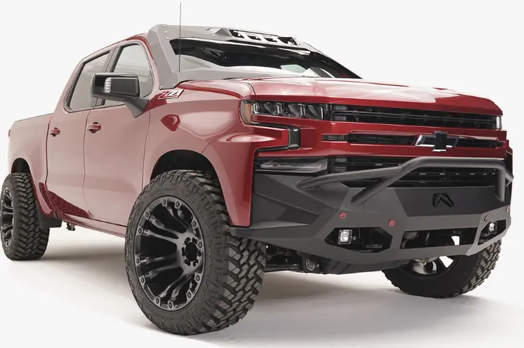 Fab Fours Vengeance Front Bumper Pre-Runner Guard Chevy Silverado 1500 2019-2022 Cs19-D4052-1 2