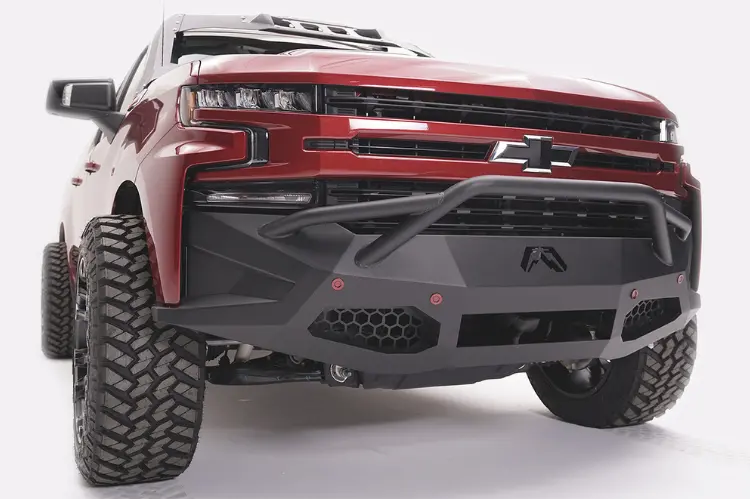 Fab Fours Vengeance Front Bumper Pre-Runner Guard Chevy Silverado 1500 2019-2022 Cs19-D4052-1 1