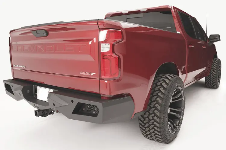 Fab Fours Cs19-E4052-1 Chevy Silverado 1500 2019-2025 Vengeance Rear Bumper 1