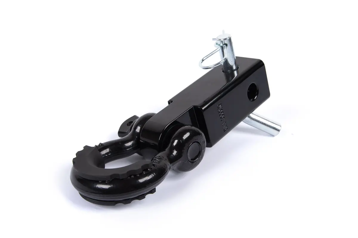 D-Ring Shackle Hitch Receiver With Isolator 1