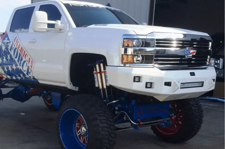Hammerhead 600-56-0415 Chevy Silverado 2500/3500 2015-2019 Front Bumper Low Profile No Brushguard 1