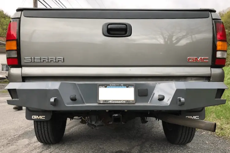 Affordable Offroad Chevyrear Chevy Silverado 1500 1999-2007 Rear Bumper Full Width 1