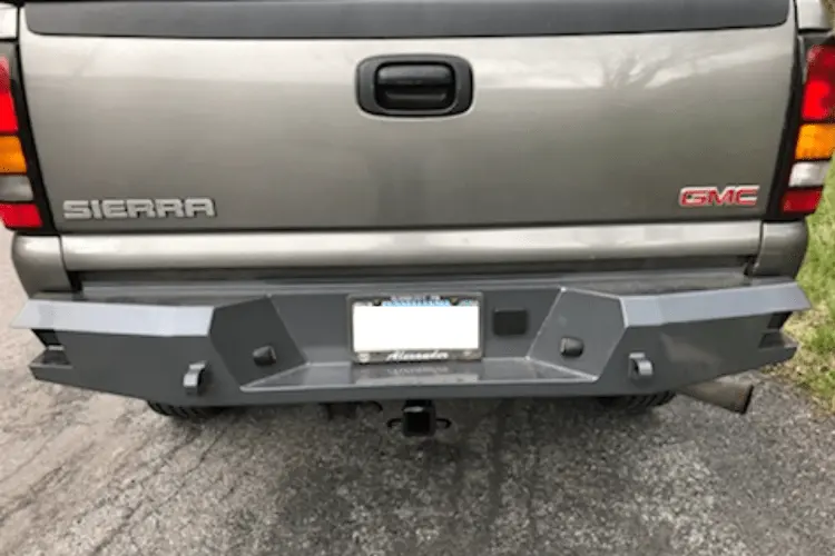 Affordable Offroad Chevyrear Gmc Sierra 1500 1999-2007 Rear Bumper Full Width 1