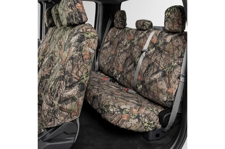 Covercraft Ssc8375camb Chevy Silverado 2500Hd/3500Hd 2007-2014 Camo Carhartt Seatsaver Custom Rear Seat Covers Mossy Oak 1