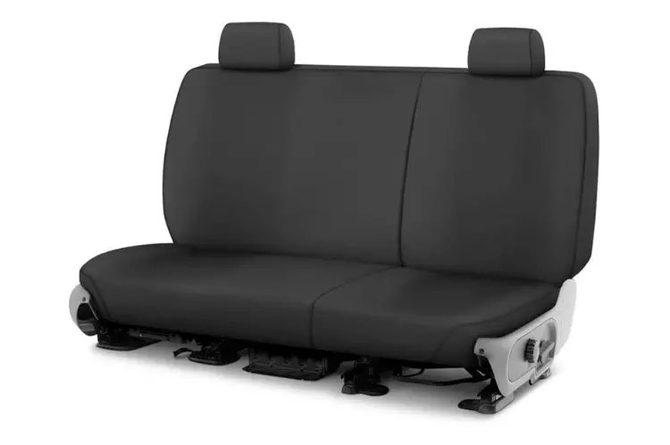 Covercraft Ss8489pcch Chevy Silverado 2500Hd/3500Hd 2020-2023 Polycotton Rear Seat Covers Charcoal 1