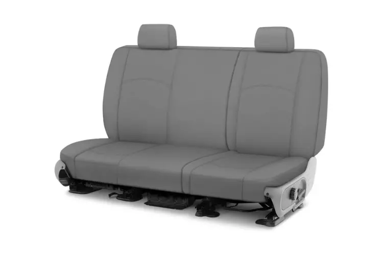 Covercraft Ss3381pcgy Chevy Silverado 2500Hd/3500Hd 2007-2014 Polycotton Seatsaver Custom Front Seat Covers Grey 1
