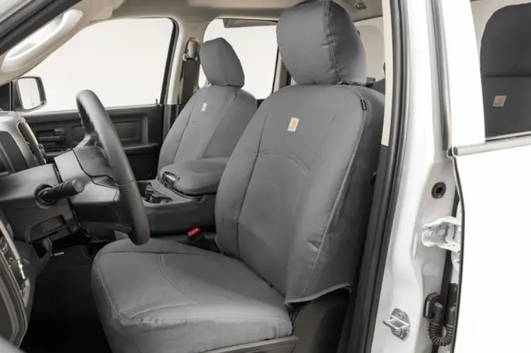 Covercraft Gtf634abcagy 2017-2020 Ford F250/F350 Super Duty Brown Carhartt Precisionfit Custom Seat Covers 1