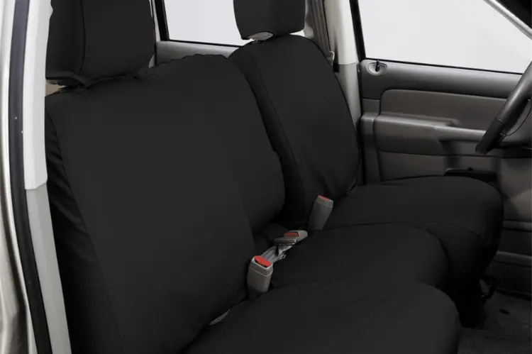 Covercraft Ss3414pcch Gmc Sierra 2500Hd/3500Hd 2010-2014 Polycotton Seatsaver Custom Front Seat Covers Charcoal 1