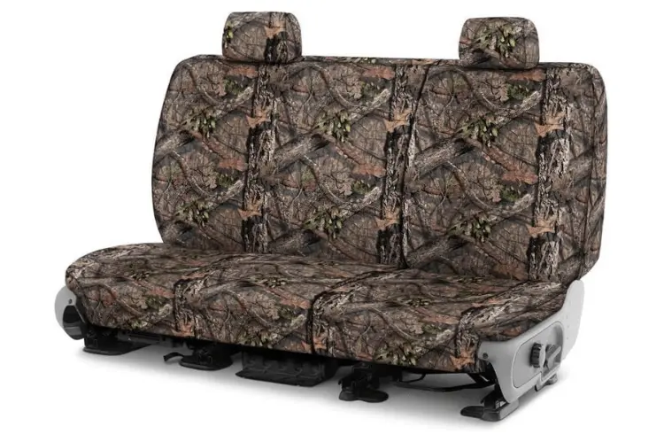 Covercraft Ssc8486camb Gmc Sierra 2500Hd/3500Hd 2021-2022 Camo Carhartt Seatsaver Custom Rear Seat Covers Mossy Oak 1